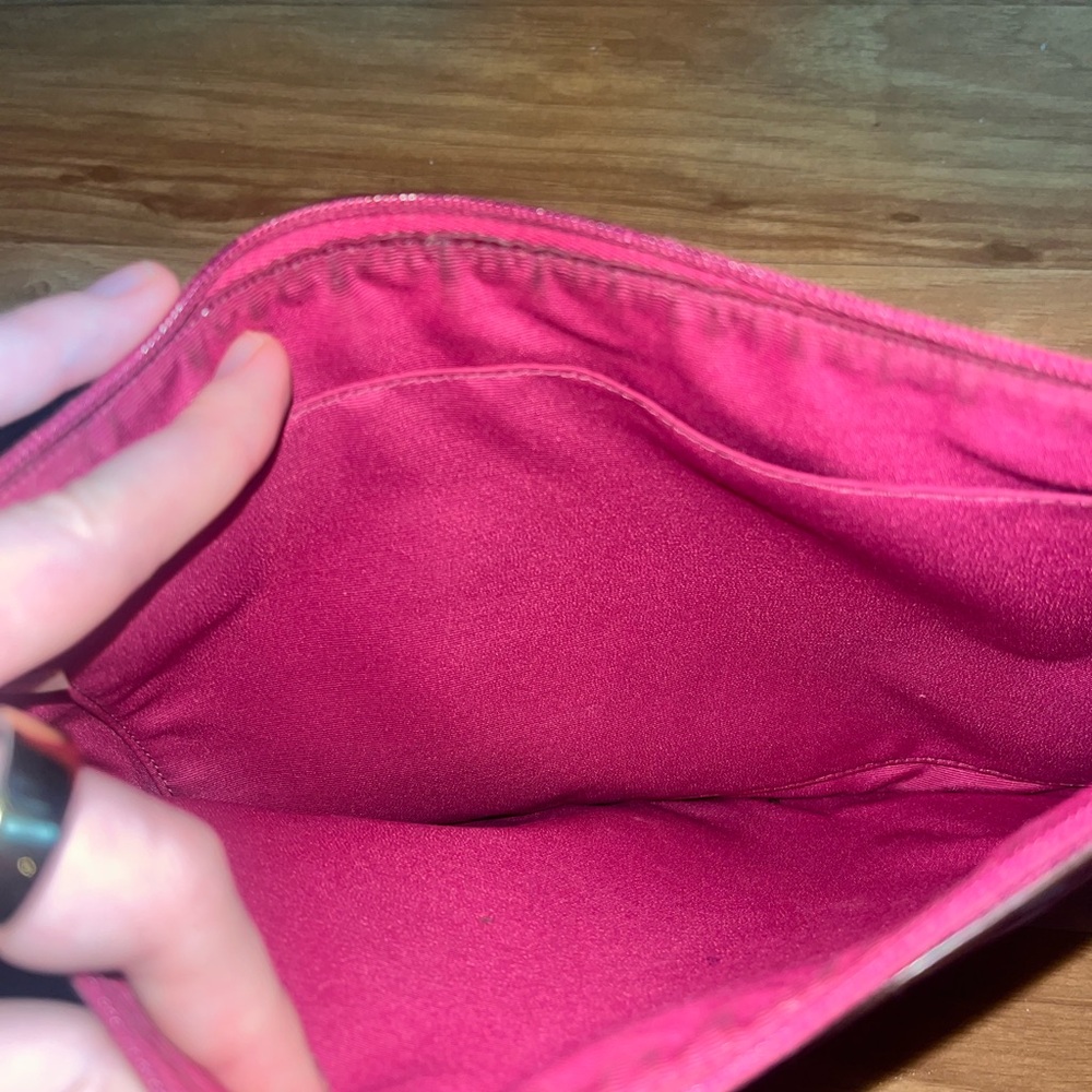 Coach Pink Pouch/ Makeup bag - Picture 4 of 6